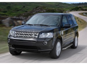 Пороги алюминиевые Rival Premium для Land Rover Freelander 2 № A173ALP.3102.1