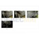 Пороги алюминиевые Rival Premium для Land Rover Freelander 2 2006-2014