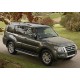 Пороги алюминиевые Rival Premium для Mitsubishi Pajero 4 2006-2021