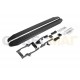 Пороги алюминиевые Rival Black для Ford Kuga 2013-2021