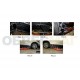 Пороги алюминиевые Rival Black для Hyundai Santa Fe/Santa Fe Premium 2012-2018