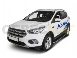 Пороги алюминиевые Rival Premium для Ford Kuga № A180ALP.1804.2