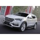 Пороги алюминиевые Rival Premium для Hyundai Santa Fe/Santa Fe Premium 2012-2018