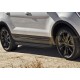 Пороги алюминиевые Rival Premium-Black для Ford Explorer 2011-2019