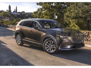 Пороги алюминиевые Rival Black для Mazda CX-9 № A193ALB.3803.2