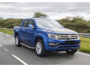 Пороги алюминиевые Rival Premium для Volkswagen Amarok № A193ALP.5803.2