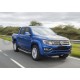Пороги алюминиевые Rival Premium для Volkswagen Amarok 2016-2021