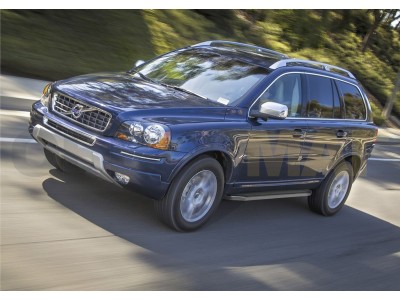 Пороги алюминиевые Rival Premium для Volvo XC90 2006-2014