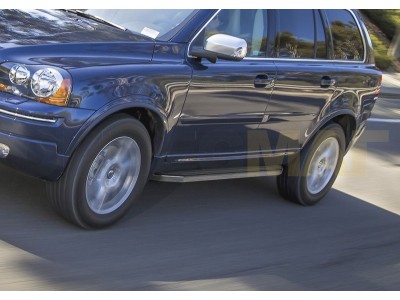 Пороги алюминиевые Rival Premium для Volvo XC90 2006-2014