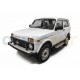 Пороги алюминиевые Rival BMW-Style для Нива ВАЗ 2121 1973-2021