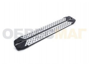 Пороги алюминиевые Rival BMW-Style для Suzuki Vitara № D160AL.5503.1