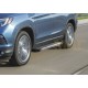 Пороги алюминиевые Rival BMW-Style для Honda Pilot 2016-2021