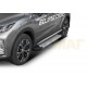 Пороги алюминиевые Rival BMW-Style для Mitsubishi Eclipse Cross 2018-2021