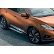 Пороги алюминиевые Rival BMW-Style для Nissan Murano 2016-2021