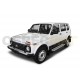 Пороги алюминиевые Rival BMW-Style для Нива ВАЗ 2131 1993-2021