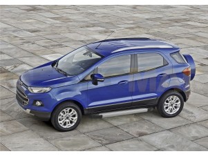 Пороги алюминиевые Rival Silver New для Ford Ecosport № F160AL.1806.1