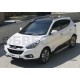 Пороги алюминиевые Rival Black New для Hyundai ix35/Kia Sportage 2010-2015