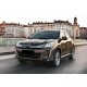 Пороги алюминиевые Rival Black New для Mitsubishi ASX/Outlander/Peugeot 4007/4008/Citroen C 2006-2021