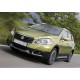 Пороги алюминиевые Rival Black New для Suzuki Vitara 2015-2021 F173ALB.5503.1