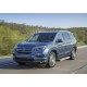 Пороги алюминиевые Rival Silver New для Honda Pilot 2016-2021