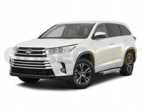 Пороги алюминиевые Rival Silver New для Toyota Highlander № F180AL.5706.1