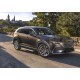 Пороги алюминиевые Rival Silver New для Mazda CX-9 2017-2021