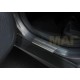 Накладки порогов Rival с надписью 4 штуки для Ford Focus 3 2015-2021