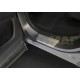 Накладки порогов Rival с надписью 4 штуки для Honda CR-V 2017-2021