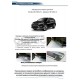Накладки порогов Rival с надписью 4 штуки для Honda CR-V 2017-2021