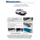 Накладки порогов Rival с надписью 4 штуки для Nissan Qashqai 2014-2021