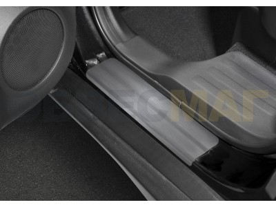 Накладки порогов Rival с надписью 4 штуки для Nissan X-Trail T32 2015-2021