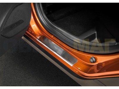 Накладки порогов Rival с надписью 4 штуки для Lada Vesta 2015-2021