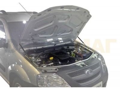 Упоры капота Автоупор 2 штуки для Lada Largus 2012-2021