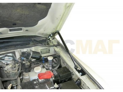 Упоры капота Автоупор 2 штуки для Mitsubishi Pajero 4 2006-2021