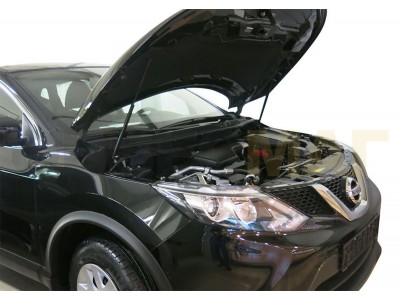 Упоры капота Автоупор 2 штуки для Nissan Qashqai 2007-2014