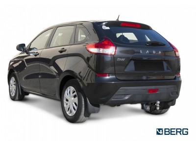 Фаркоп для Lada XRay (вкл. Cross) 2016-2022 съемное крепление шара под американский квадрат
