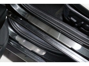 Накладки на пороги лист шлифованный для Kia K5 № KIAK520-08