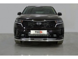 Защита переднего бампера 60 мм для Kia Sorento № KIASOR20-19