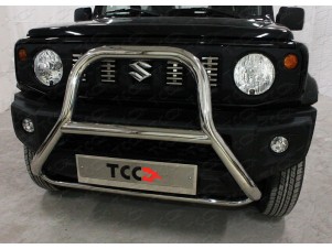 Защита передняя кенгурин высокий 60-75 мм для Suzuki Jimny № SUZJIM19-16