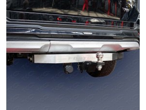 Фаркоп крюк Е нерж., надпись Fortuner для Toyota Fortuner TRD № TCU00140N