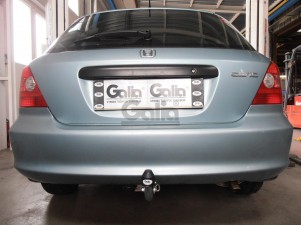 ТСУ Фаркоп оцинкованный Galia шар A на хетчбек 5 дверей для Honda Civic № H012A