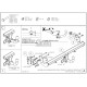Фаркоп оцинкованный Galia шар A для Mitsubishi ASX/Peugeot 4008/Citroen C4 Aircross 2010-2021