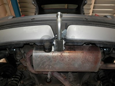 Фаркоп оцинкованный Galia шар A для Mitsubishi ASX/Peugeot 4008/Citroen C4 Aircross 2010-2021