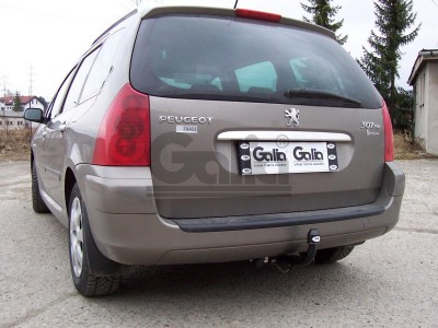 Фаркоп оцинкованный Galia шар A для Peugeot 307 2001-2008