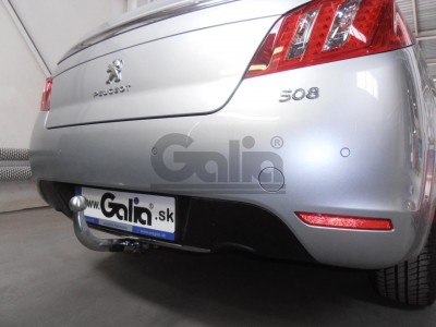 Фаркоп оцинкованный Galia шар A на седан для Peugeot 508 2012-2018
