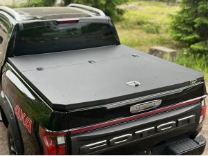 Крышка кузова (алюминий Premium Black) для Foton Tunland V9 2.0 Diesel АКПП 4WD 2025-н.в. №FOTTUNV925-10