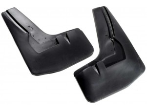 Брызговики передние Norplast с порогом для Mercedes-Benz GL 350 X166 AMG № NPL-Br-56-50F