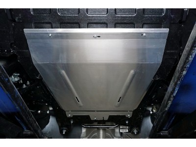 Защита картера и КПП (алюминий) 4мм ТСС для JAC JS4/Москвич 3 2020 – н.в.