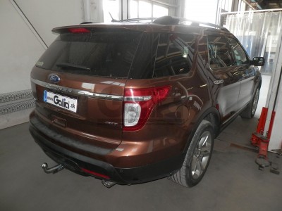 Фаркоп оцинкованный Galia шар C съемный для Ford Explorer 2011-2017