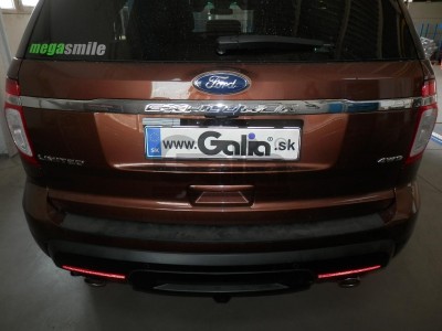 Фаркоп оцинкованный Galia шар C съемный для Ford Explorer 2011-2017
